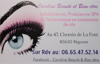 Caroline Beauté et Bien-être, Esthéticienne à Régusse