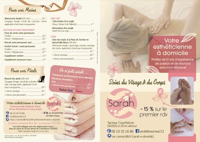 Esthéticienne à domicile, Esthéticienne à Courthézon