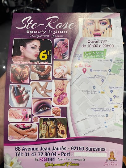 Ste Rose Beauty Indian, Institut de Beauté à Rueil-Malmaison