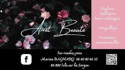 Arrêt Beauté : Institut De Beauté à L'isle Sur La Sorgue (Drainage Lymphatique, Onglerie, Épilations, Maquillage événements), Institut de Beauté à L'Isle-sur-la-Sorgue