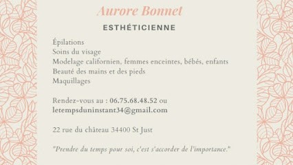 Le Temps D’un Instant, Institut de Beauté à Saint-Just