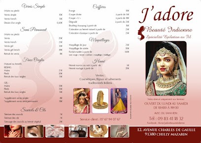 J'adore Beauté Indienne, Institut de Beauté à Chilly-Mazarin