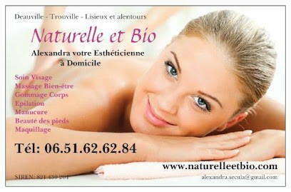 Naturelle Et Bio Esthéticienne à Domicile Lisieux Cambremer Mezidon, Institut de Beauté à Notre-Dame-de-Livaye