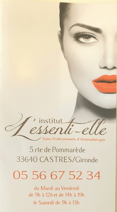 institut l'essenti-elle, Institut de Beauté à Castres-Gironde