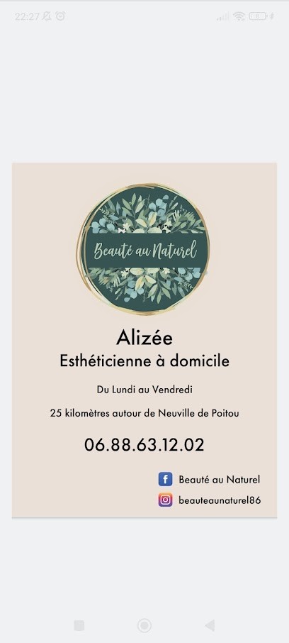 Beauté au Naturel, Institut de Beauté à Neuville-de-Poitou