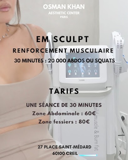 OSMAN KHAN CENTRE ESTHÉTIQUE, Institut de Beauté à Creil