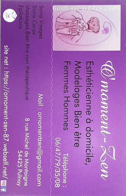 O'momentZen, Institut de Beauté à Pulnoy