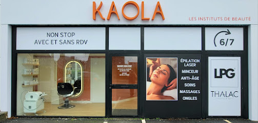 Kaola, Institut De Beauté - Brest Guipavas- Avec Et Sans Rdv - Non Stop - 6J/7, Institut De Beauté à Guipavas
