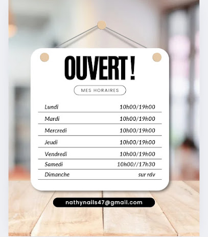 Nathy By Nails & Beauty, Institut De Beauté à Lévignac-de-Guyenne