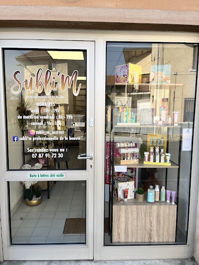 Institut Subli'M, Institut de Beauté à Saint-Étienne-de-Saint-Geoirs