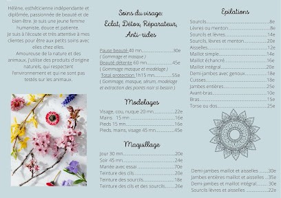 Aux Petits Soins D'Hélène, Esthéticienne à Migron