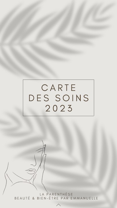 LA PARENTHÈSE - BEAUTÉ & BIEN-ÊTRE PAR EMMANUELLE | Drainage Lymphatique Méthode Renata França, Institut de Beauté à Parentis-en-Born